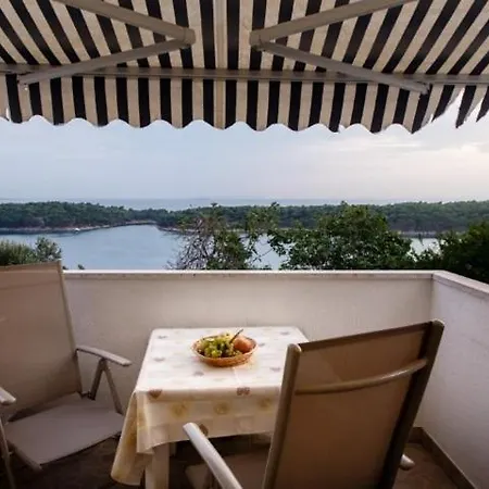 In Palit With Sea View, Terrace, Air Conditioning, Wi-fi * Mundanije